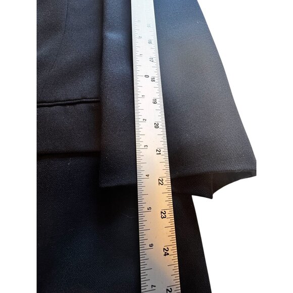 Vintage Wimbledon Of England Mens Navy Blazer 46R Wool Blend Suit Jacket Classic - Picture 9 of 11